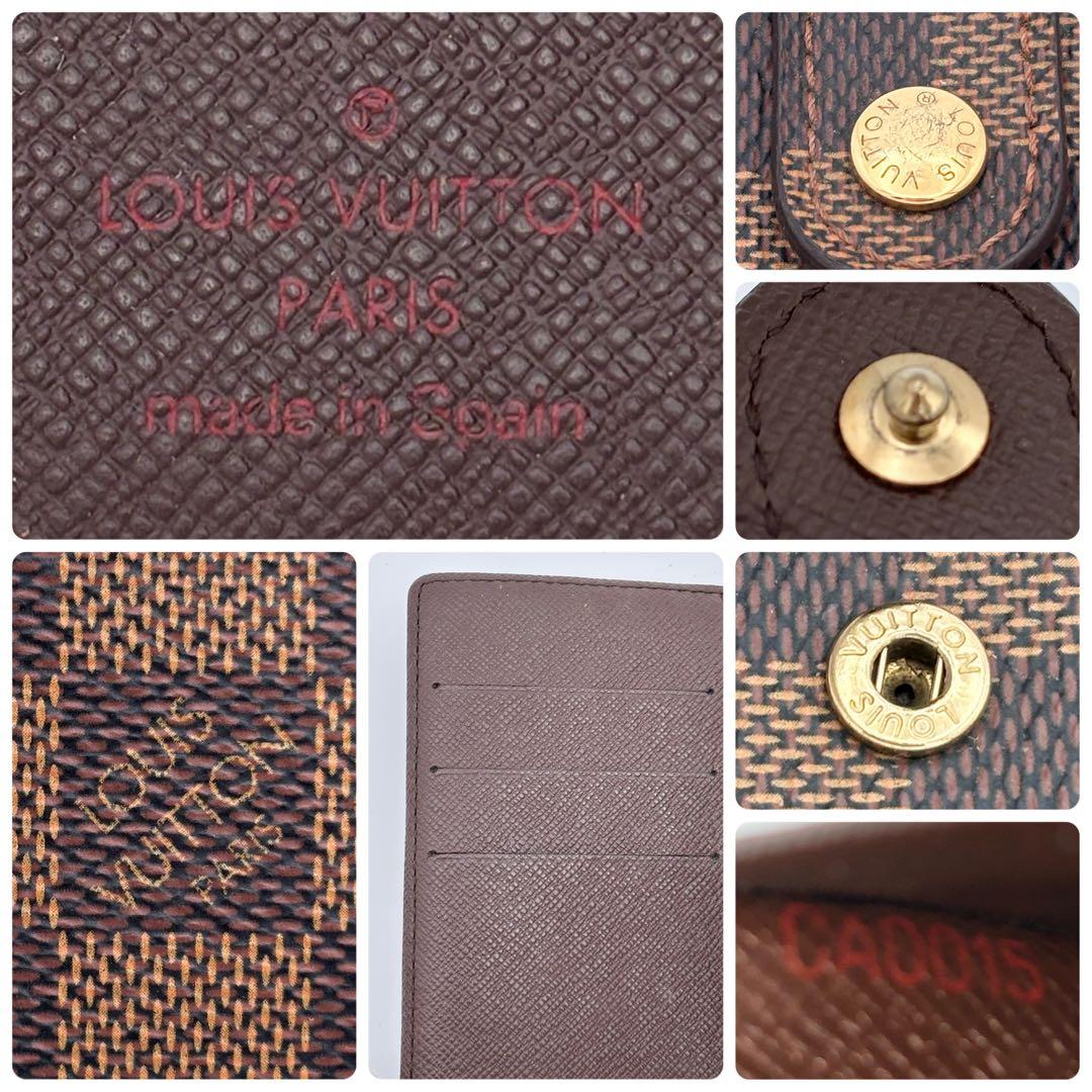 【美品】ルイヴィトン ダミエ アジェンダ PM 手帳カバー 正規品