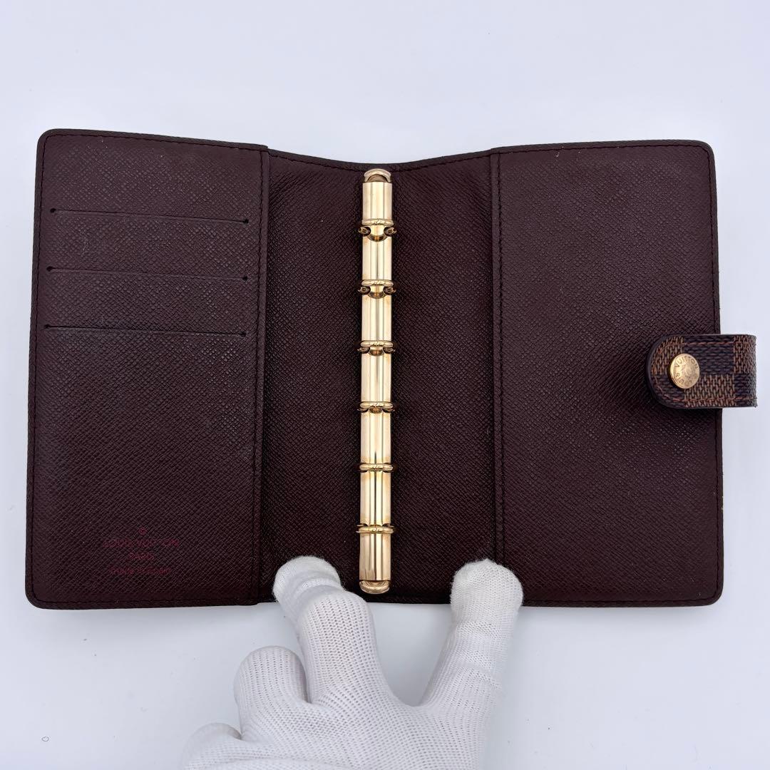 【美品】ルイヴィトン ダミエ アジェンダ PM 手帳カバー 正規品