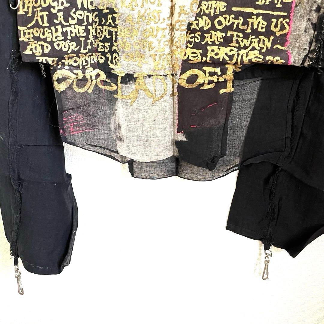 英国製PunkガーゼTシャツ80年代ビンテージ