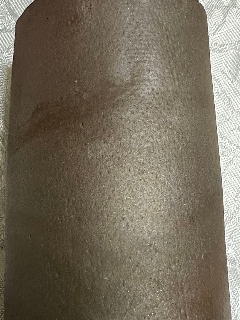 備前焼　花瓶　陶器　落款あり