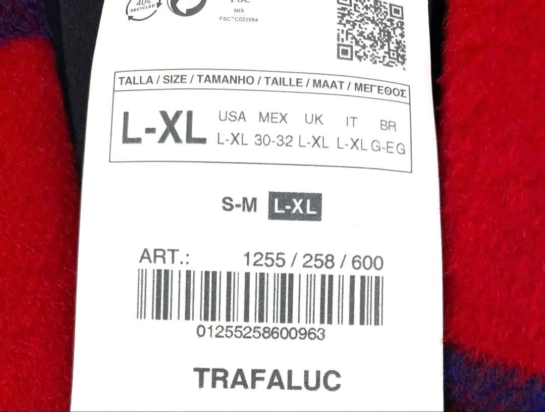 ZARA trf チェック柄 赤　チェスターコート ロングコート　秋冬