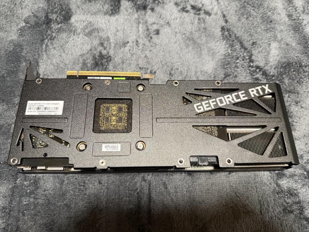 【美品ほぼ未使用】ELSA GeForce RTX 3080 Ti ERAZOR