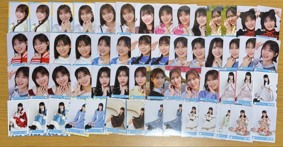 ツ*サ様 日向坂46 森本茉莉　生写真　約700枚　まとめ売り