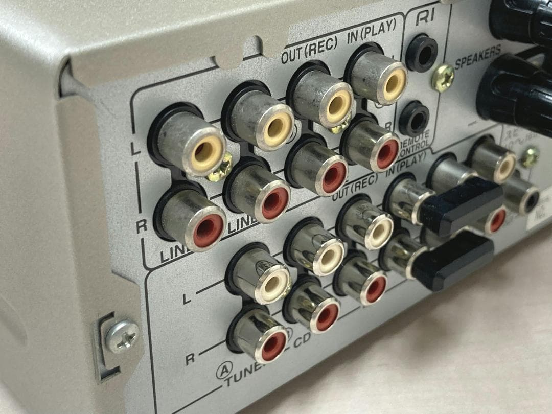 ★整備済み★ONKYO　A-905X　SPリレー交換済み　上美品　取説他あり④