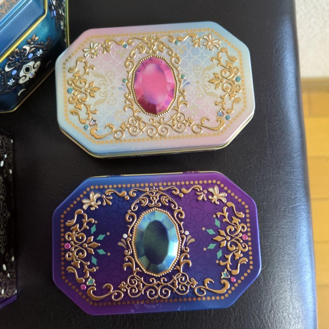 メリーチョコレート☆缶のみ　ナハトラビュリント　&　ジャミーラ3種類