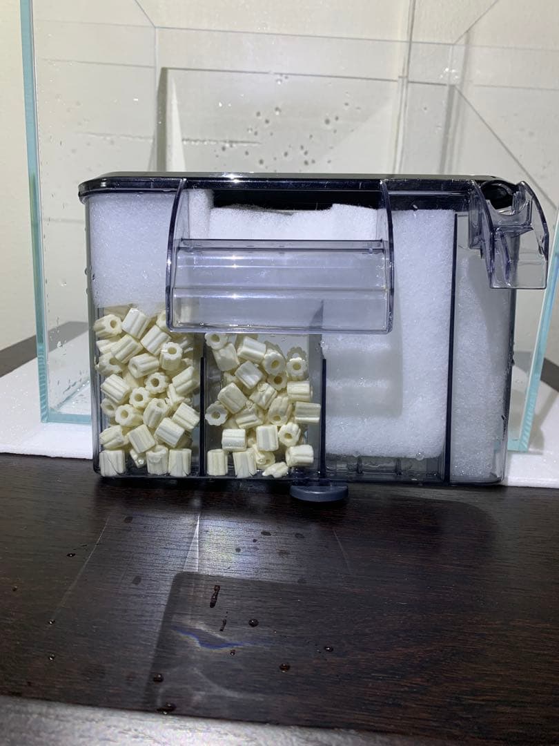 30cm 超透明ガラス水槽セット（流木付き）