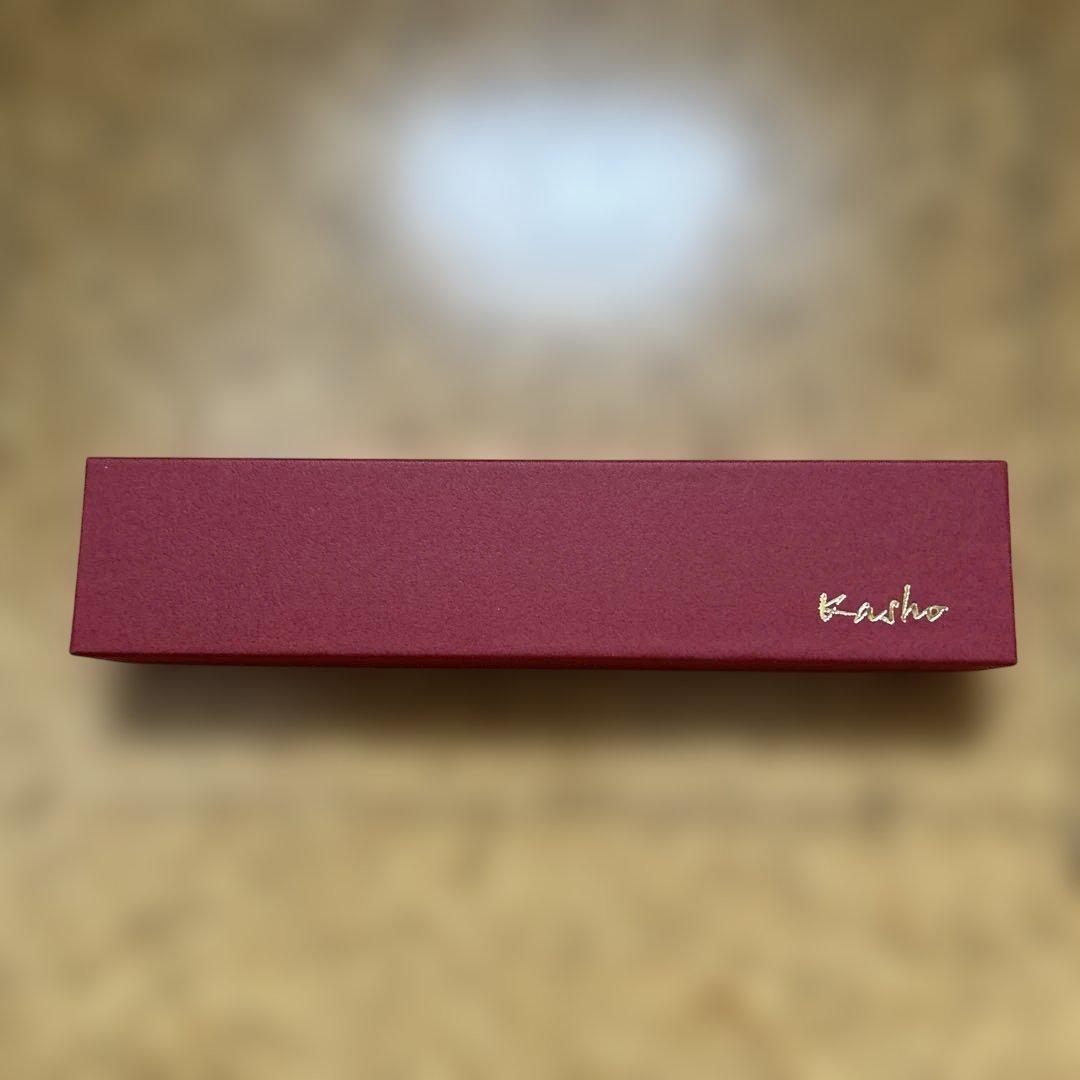 ガラスペン 蓮の花彫刻付き