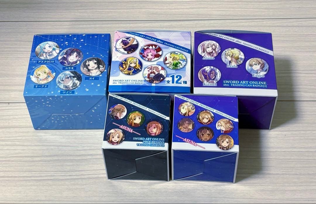 ソードアート・オンライン 缶バッジ 未開封セット まとめ売り