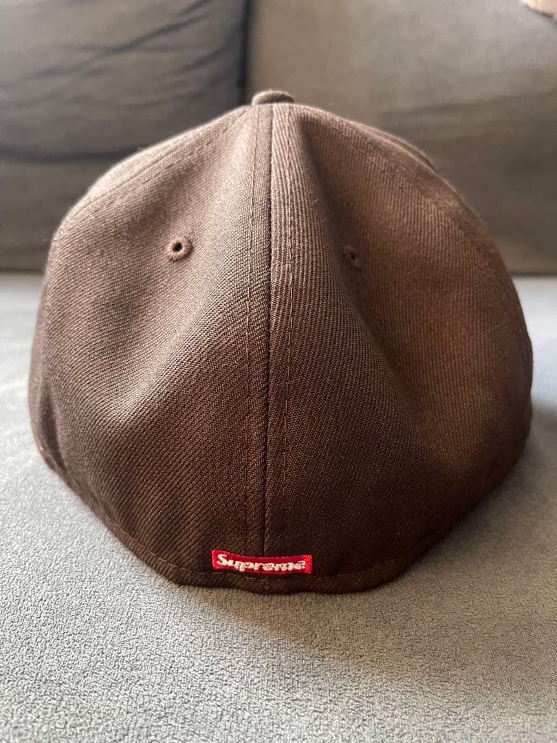 T*中様 Supreme 59FIFTY ブラウンキャップ 7 3/8