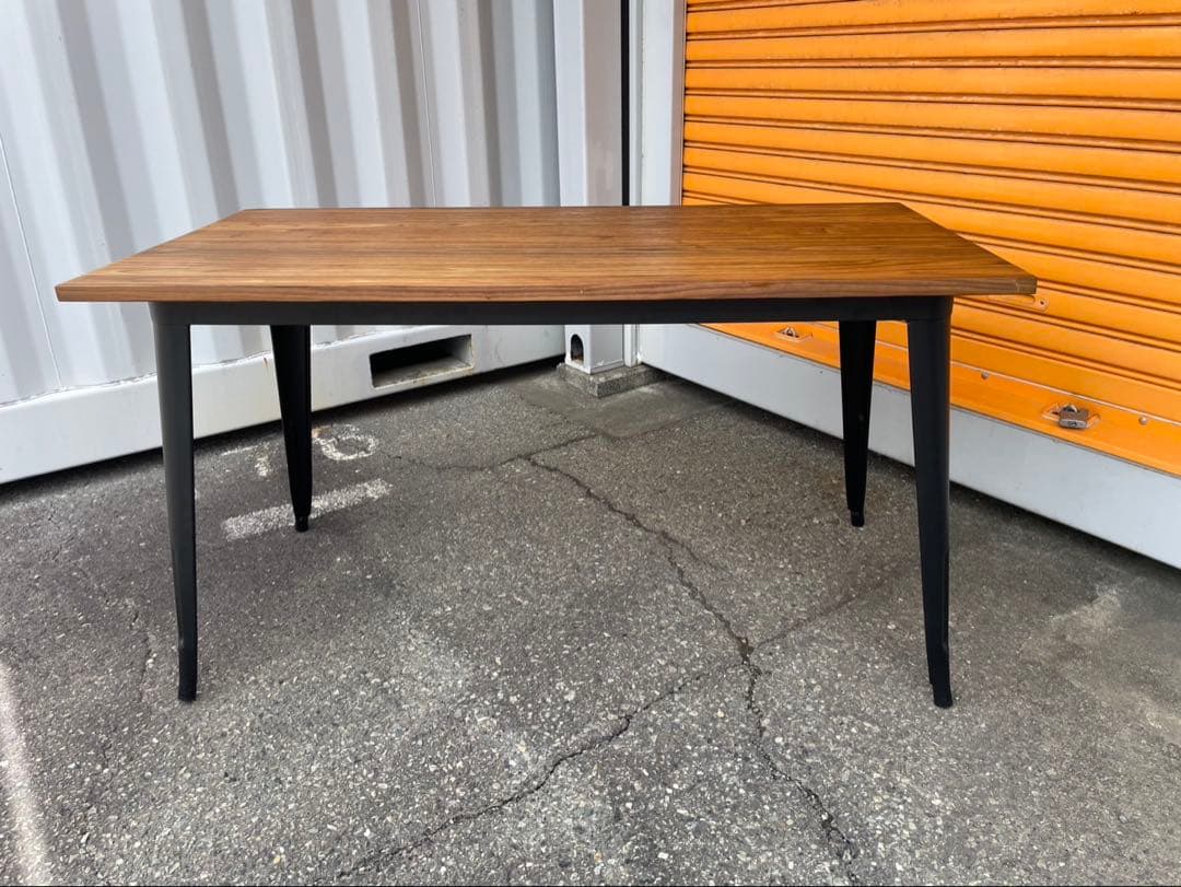 NOCE モダン ダイニングテーブル ブラウン/ブラック