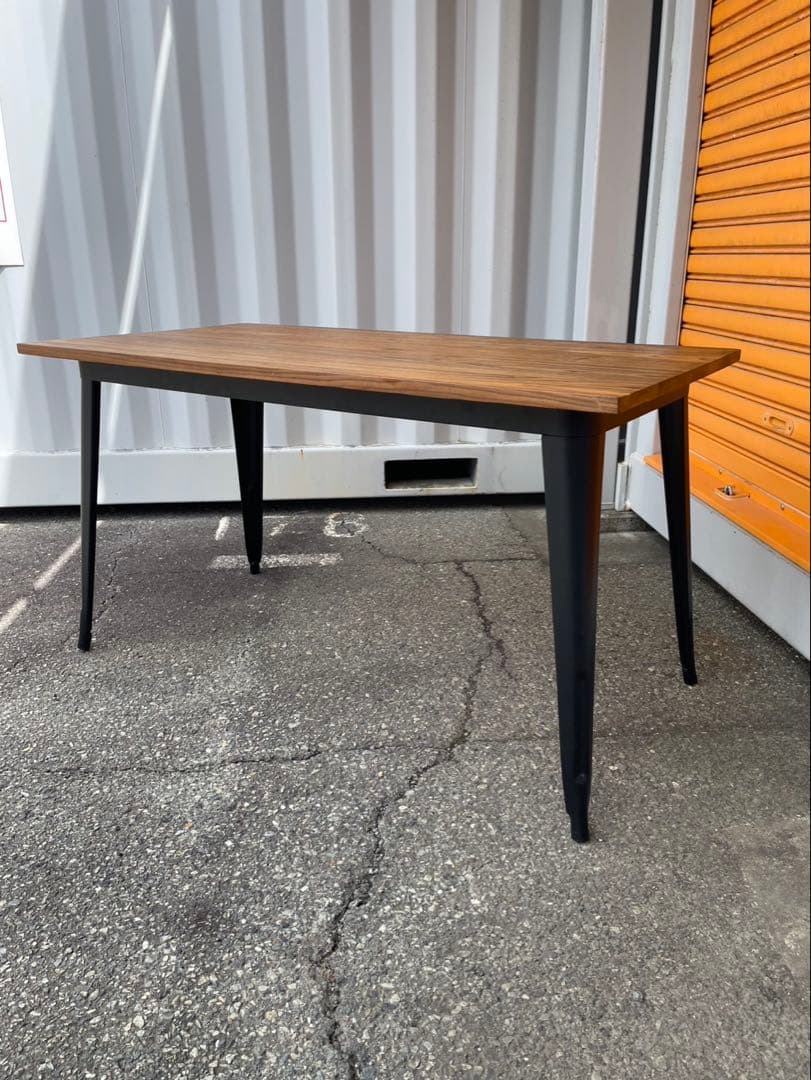 NOCE モダン ダイニングテーブル ブラウン/ブラック