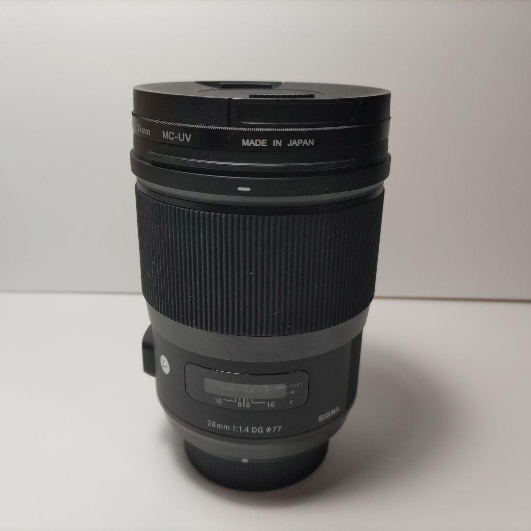 SIGMA Art 28mm F1.4 DG HSM レンズ　Fマウント