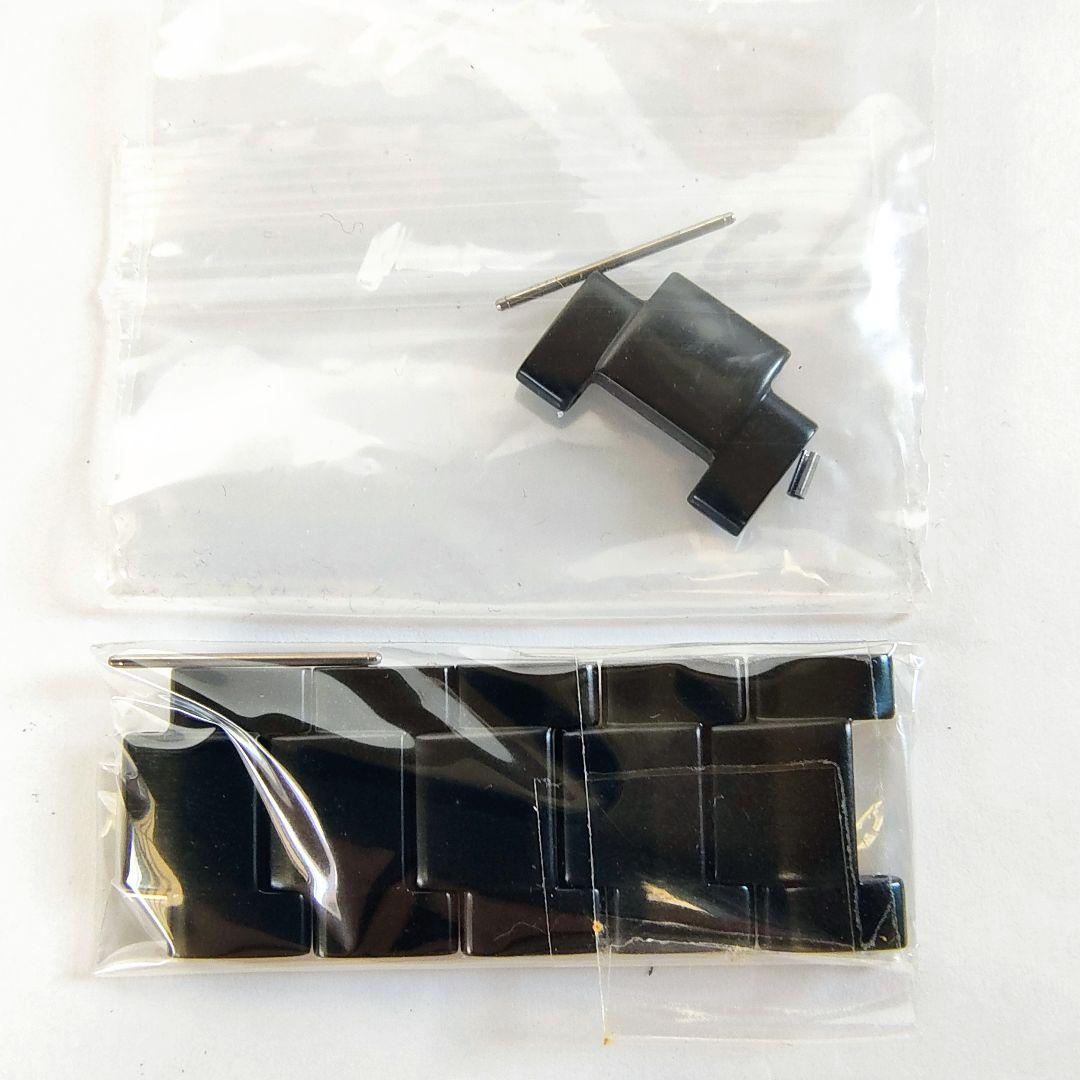 CASIO EDIFICEクロノグラフソーラー電波腕時計ブラック備品付き