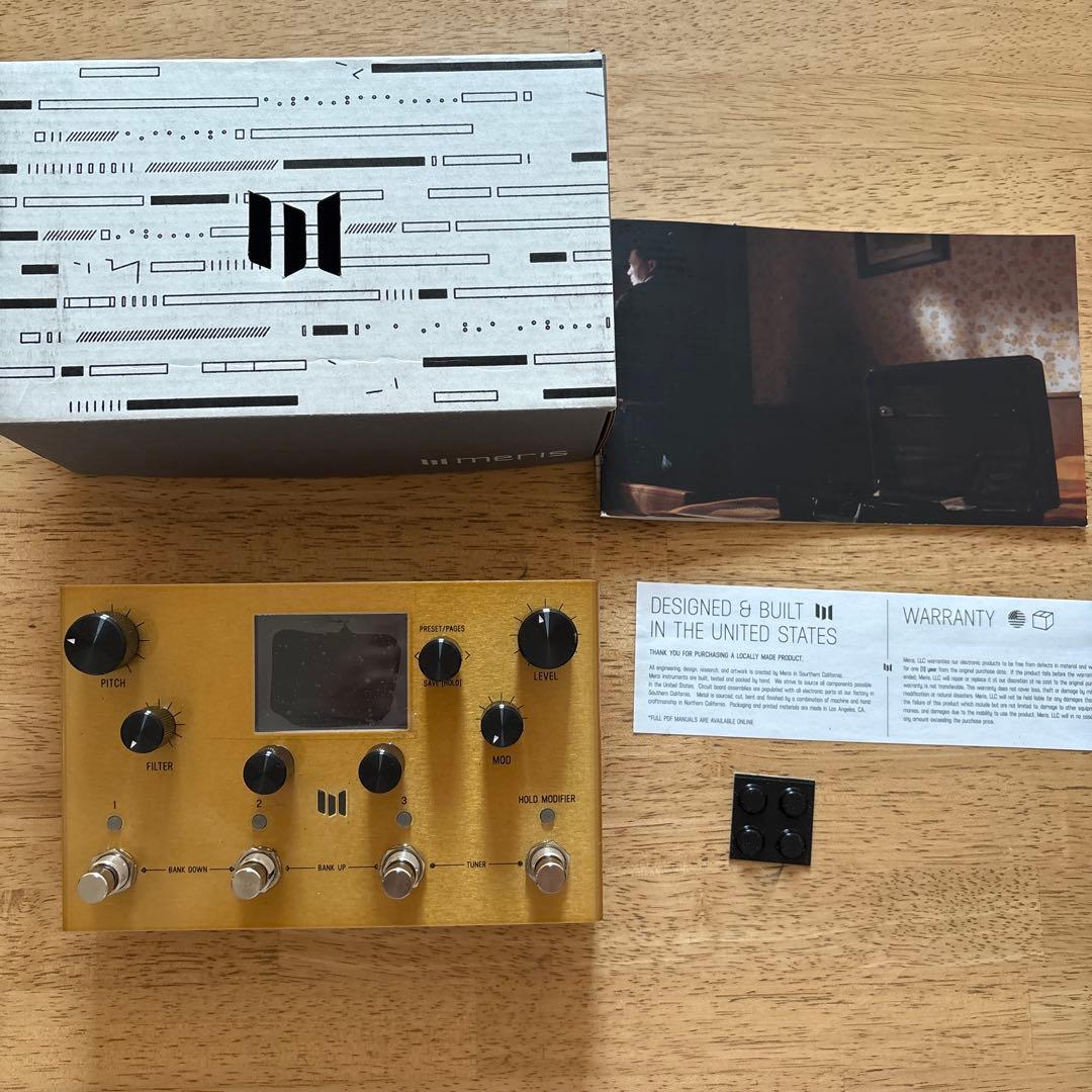 Meris ENZO X ペダル型ポリフォニックシンセ