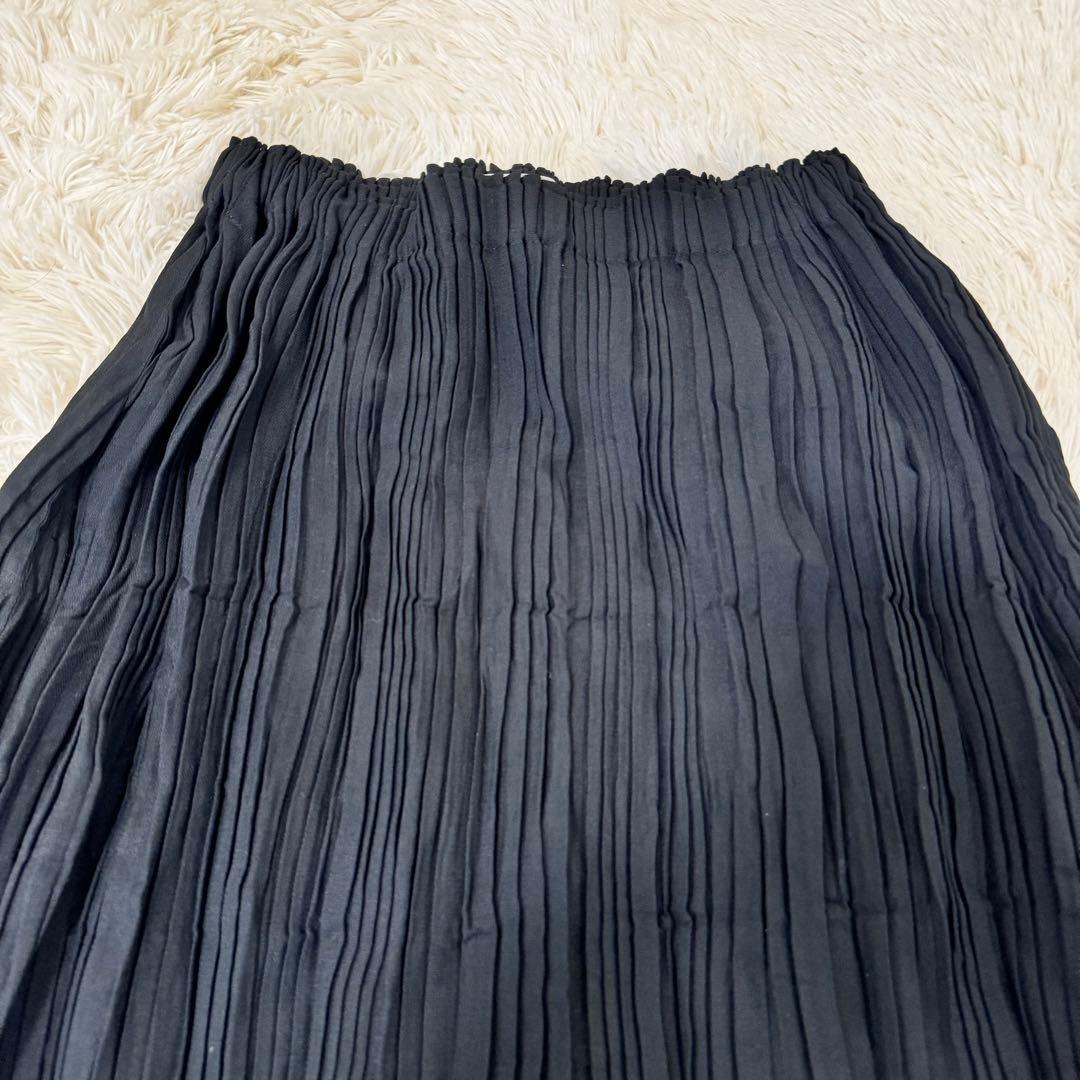 美品✨ISSEY MIYAKE プリーツ　ブラック　サルエルパンツ　サイズ2