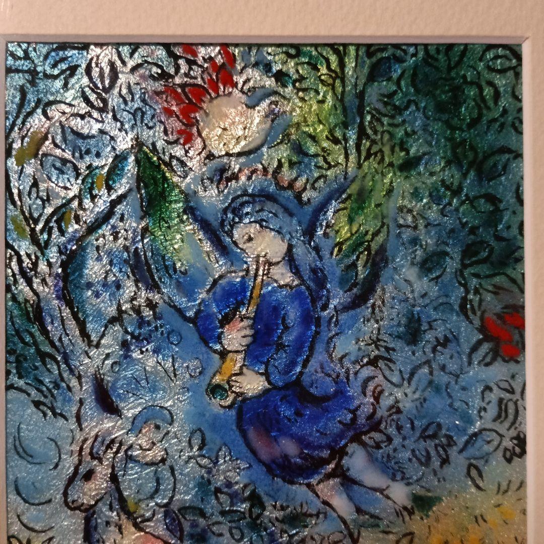七宝焼 シャガールの絵画のモチーフ