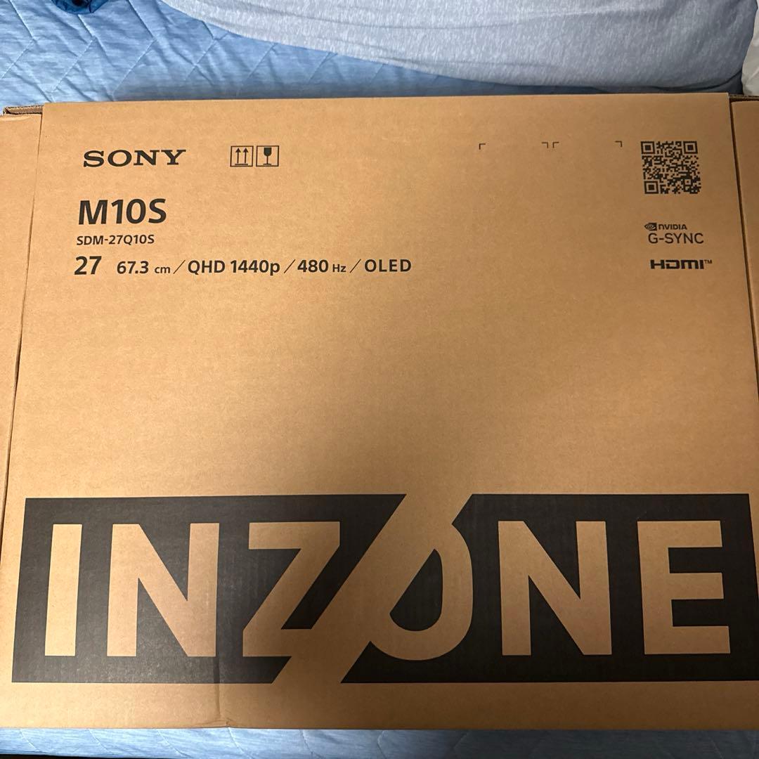 SONY INZONE M10S 27インチ 480Hz モニター
