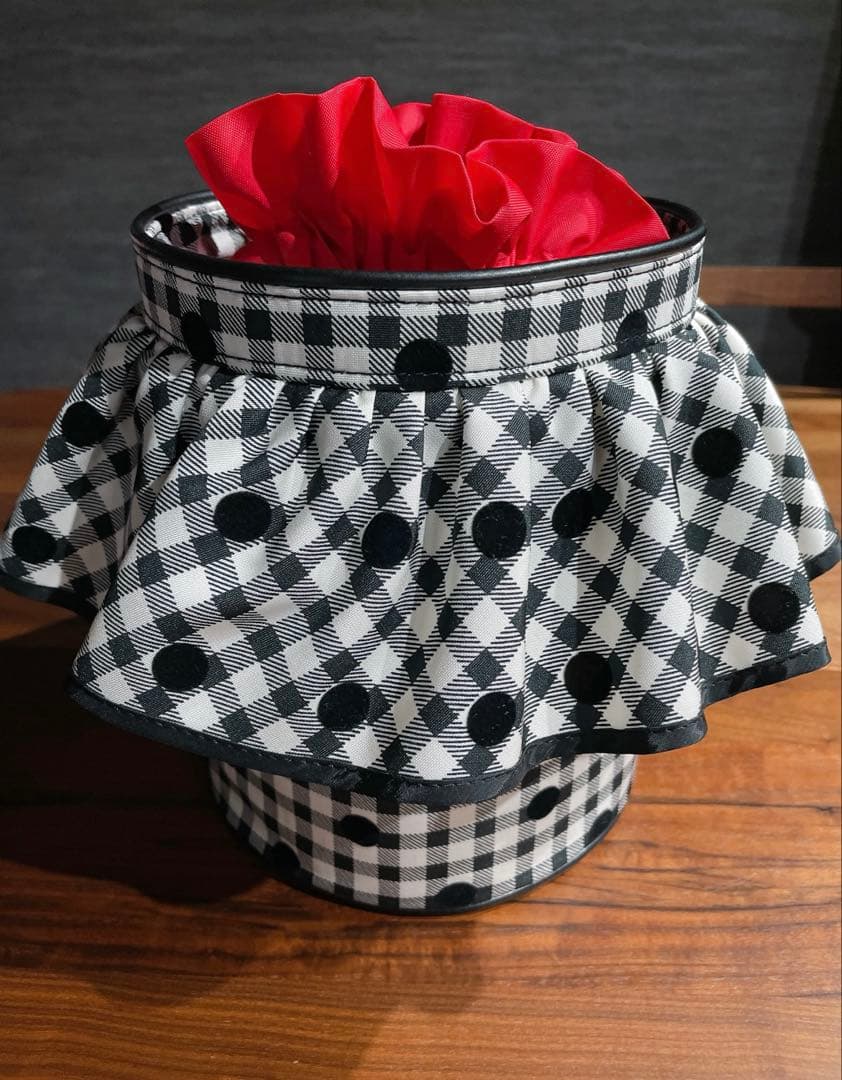 ぽっち　1度の使用　美品　完売　ギンガムチェック　セツコサジテール