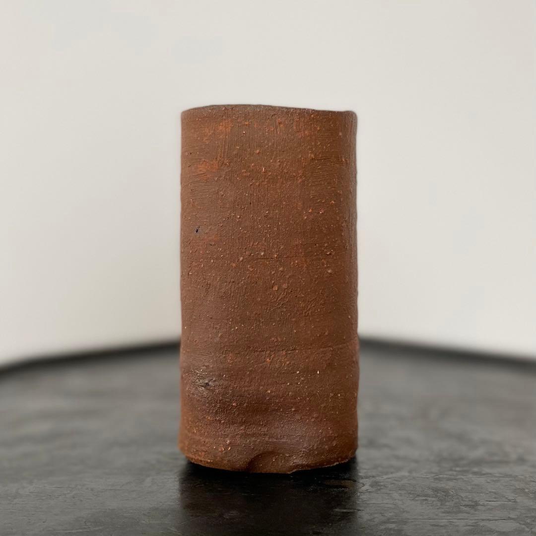 備前焼 安倍安人「麦酒盃」