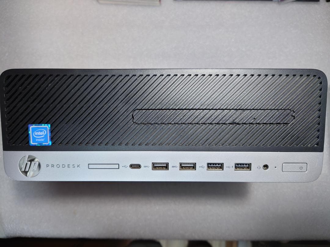 Windowsデスクトップ HP600G3PD SFF G3900 16GB 240GB+500GB