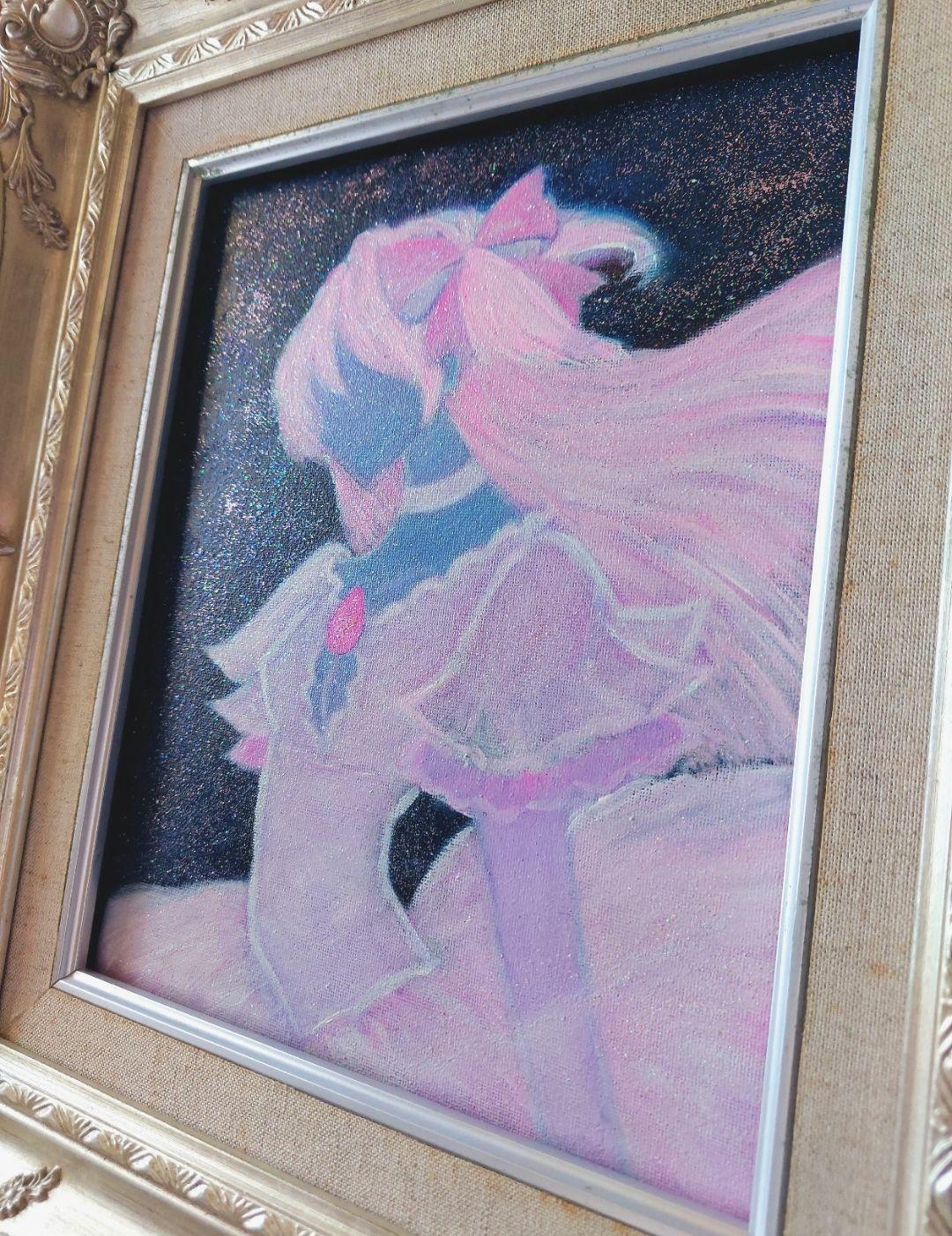 油絵 絵画 原画  『円環の理』 アルティメットまどか