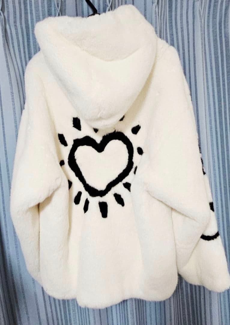 J.S.B. LOVE フェイクファーパーカー L