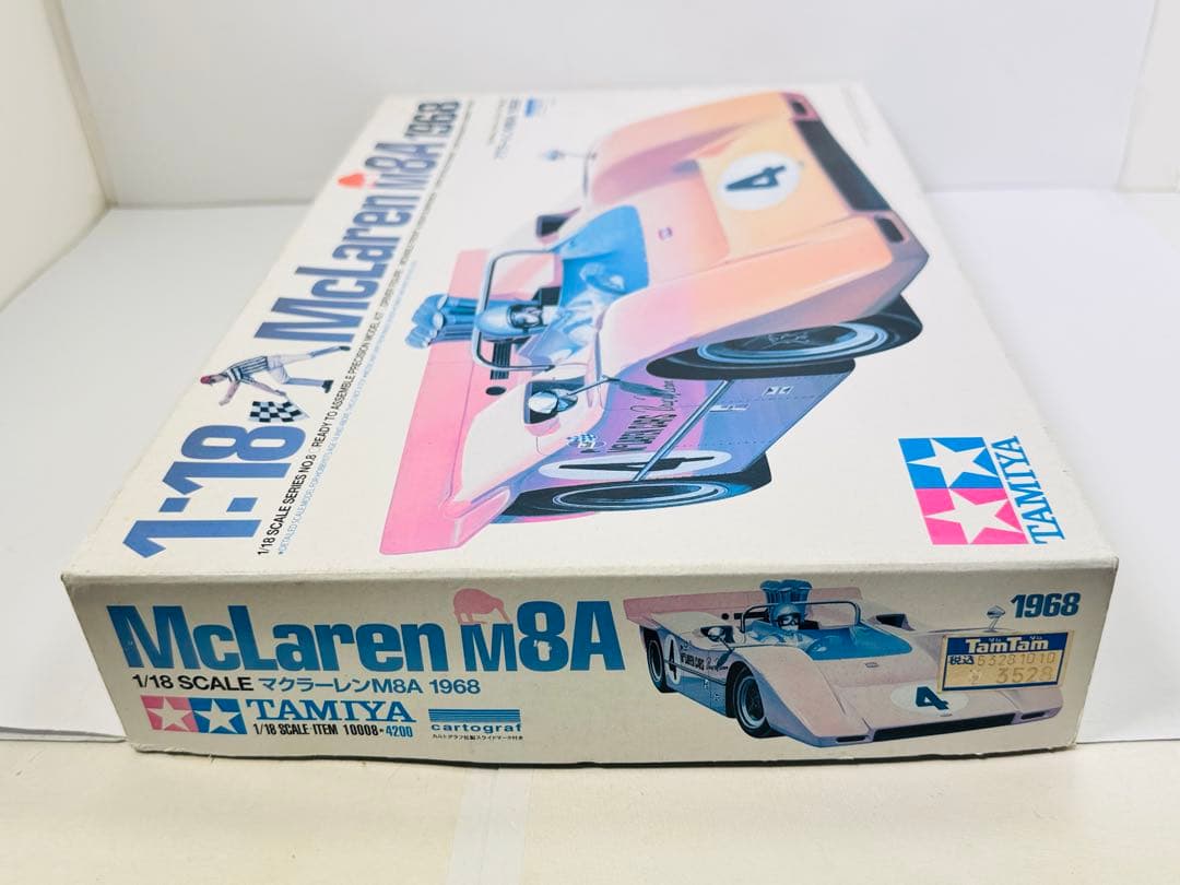 【未組立】タミヤ 1/18 チャレンジャーシリーズ No.8 マクラーレン