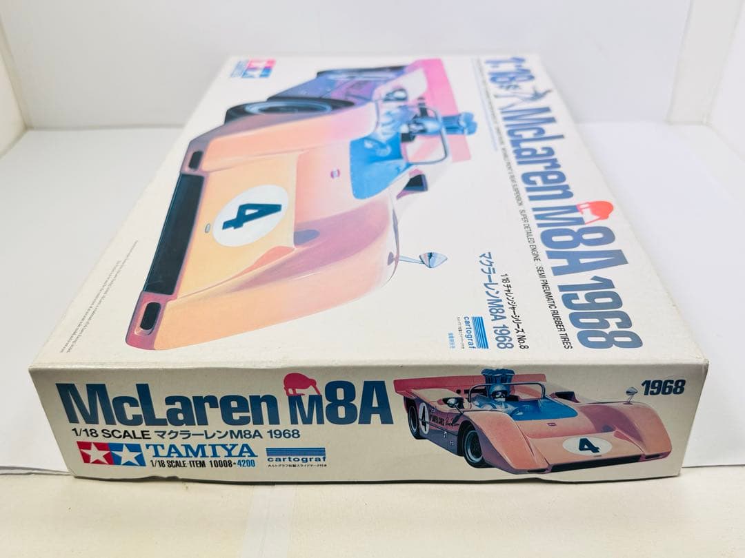 【未組立】タミヤ 1/18 チャレンジャーシリーズ No.8 マクラーレン