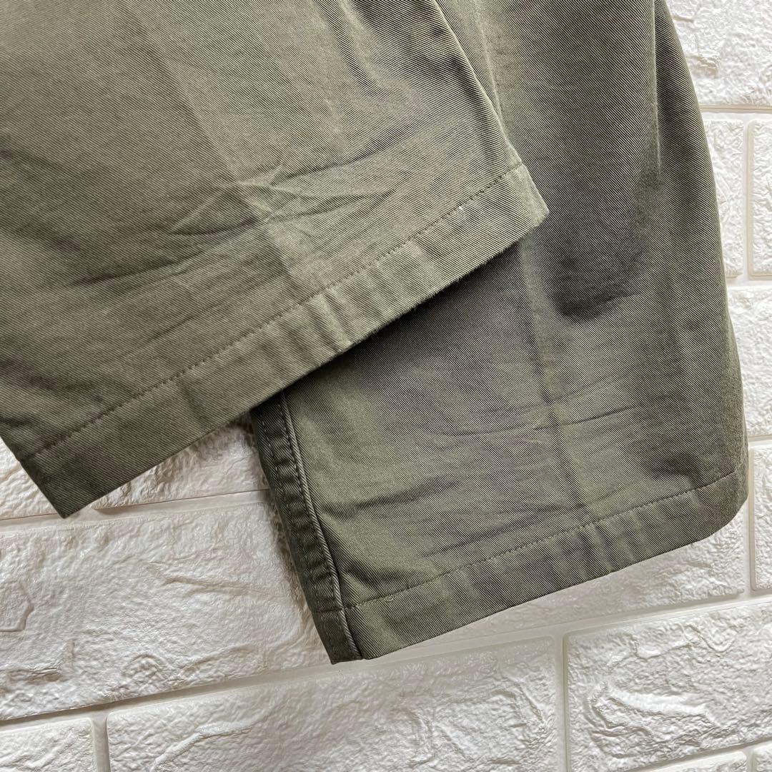 美品　visvim ヴィズヴィム　HIGH-WATER チノパンツ　M カーキ