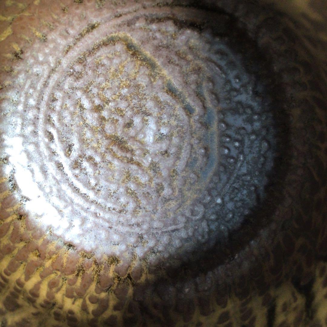 Ｎ５４３　水指　『宇田佐平造』『古瀬戸』『耳付』『一重口水指』　共箱　茶道具