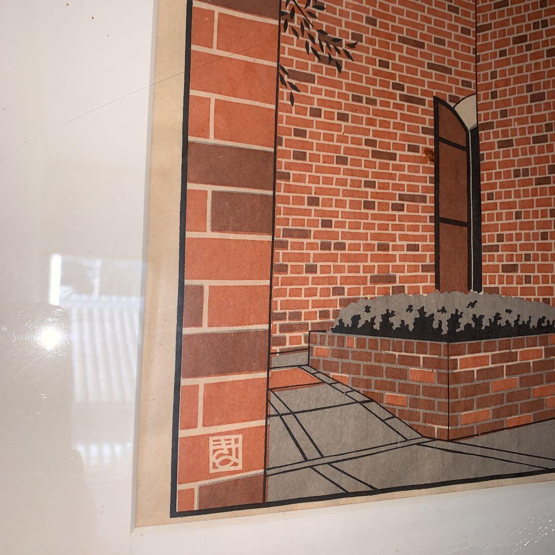 大洲赤煉瓦館の版画