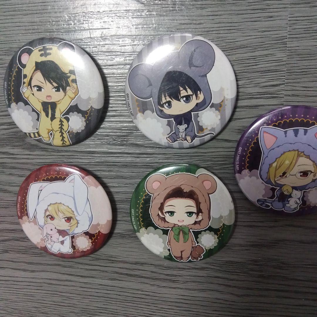 憂国のモリアーティ 　缶バッチ　まとめうり　くじメイト　ウィリアム