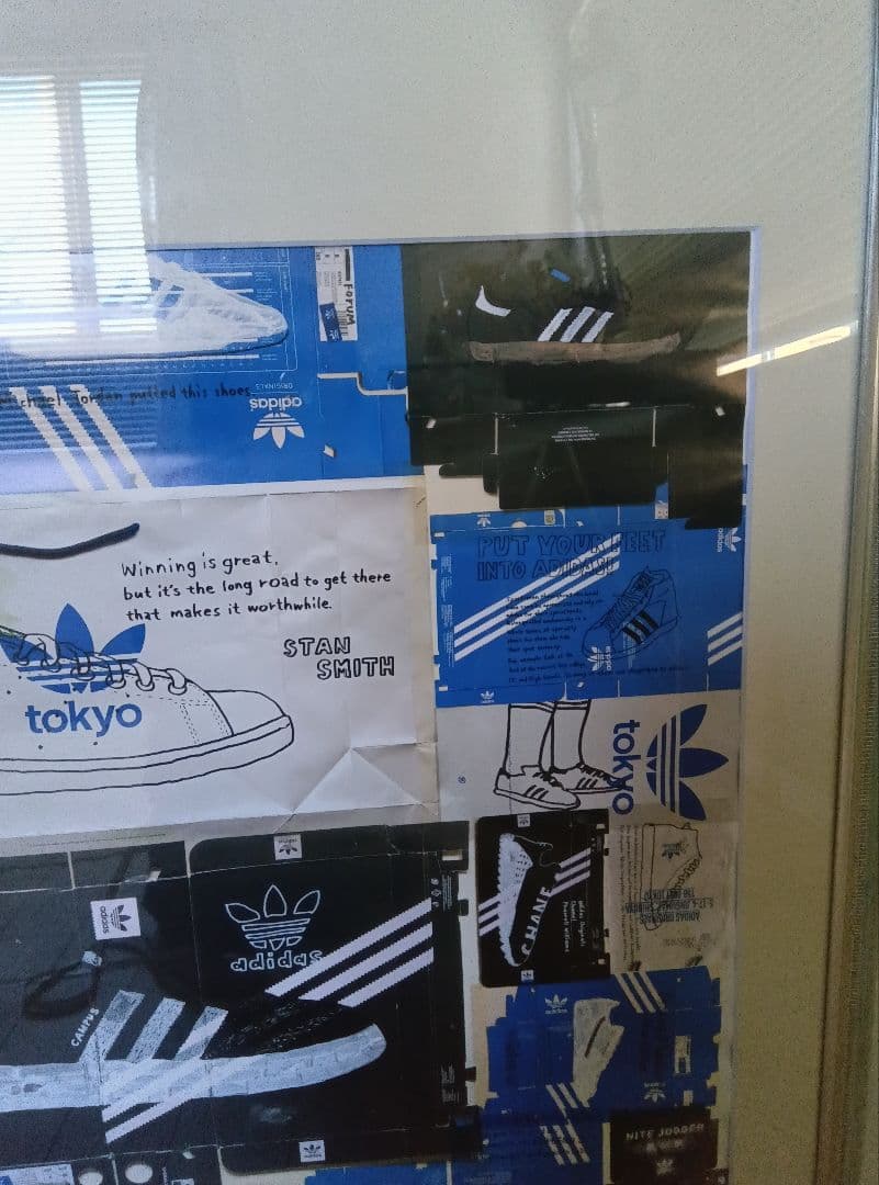 アディダス記念ポスター