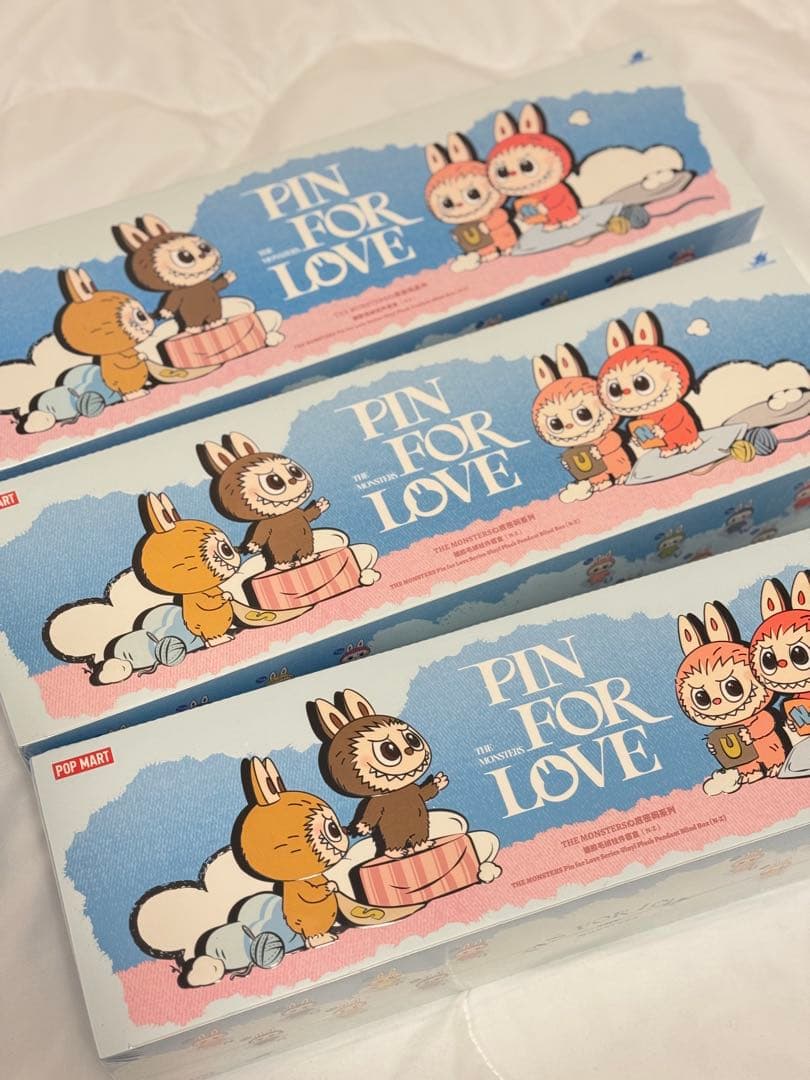 pin for love イニシャルラブブ　アソート popmart