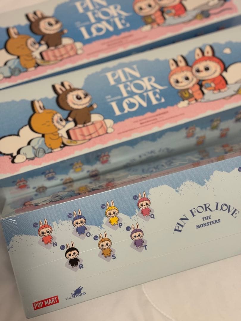 pin for love イニシャルラブブ　アソート popmart