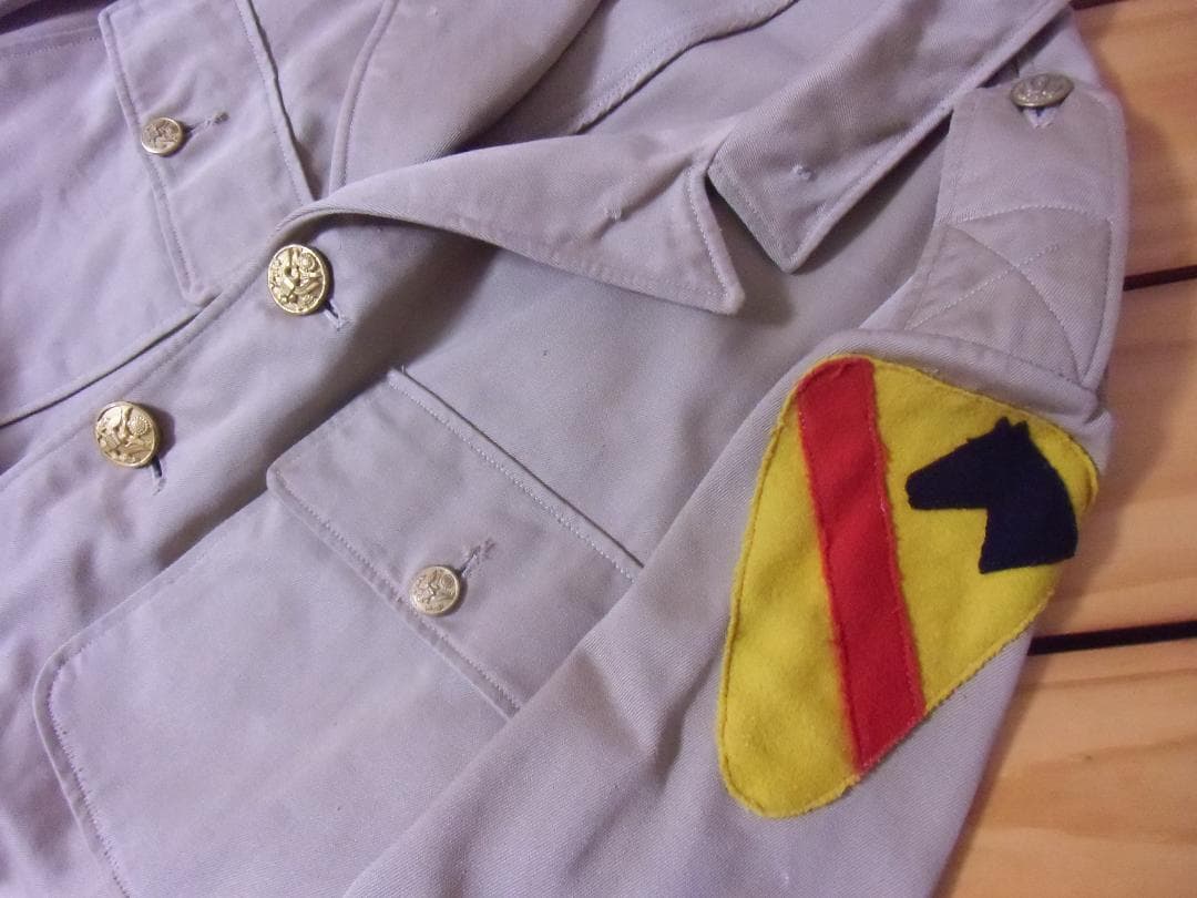 ★アメリカ軍＊コットン＆カーキ＊トロピカルジャケット（実物）