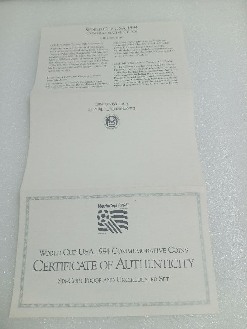 1994年ワールドカップUSA記念セット　希少
