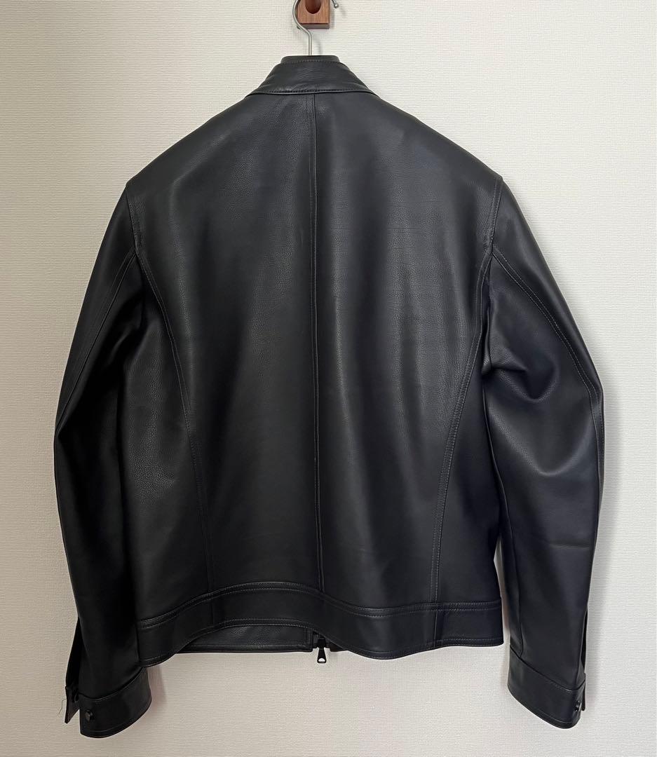 レア！EMMETI JURI カーフスキン シングルライダースジャケット 美品