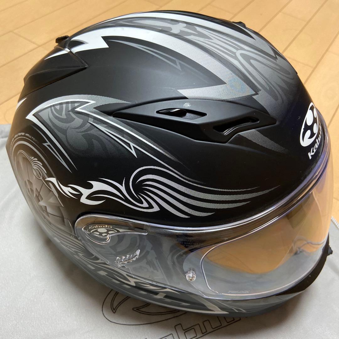 お値下しました！【美品】Kabuto カムイ2　ヘルメット　インカム付き