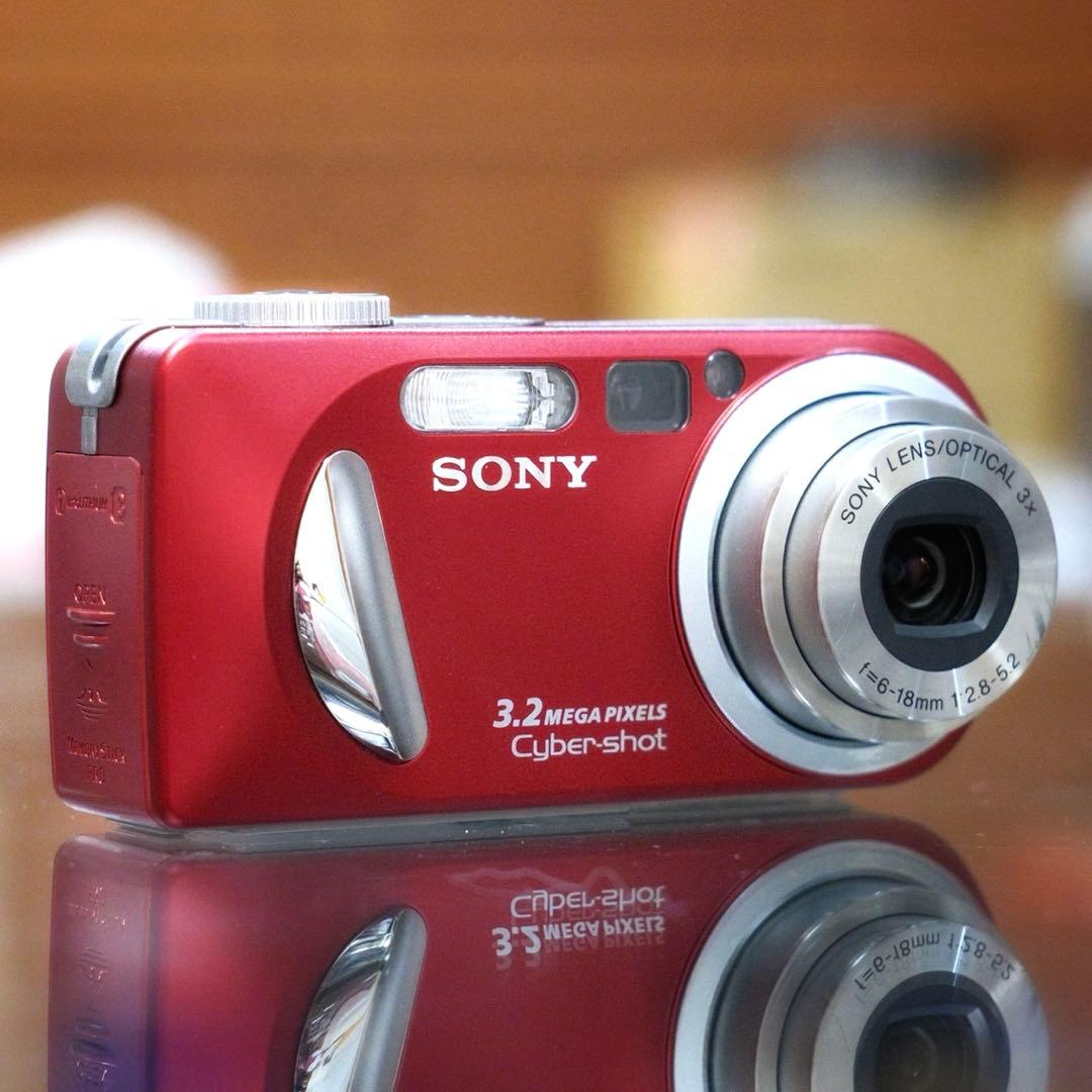 美品 動作品 平成レトロ SONY Cyber−Shot DSC-P8 Y2K