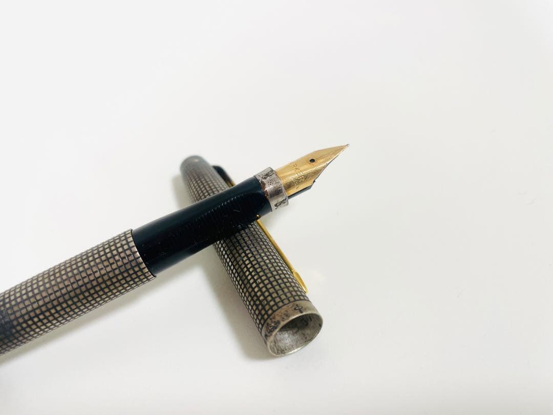 レア/0刻印/初期型 PARKER 75 STERLING SILVER 14K