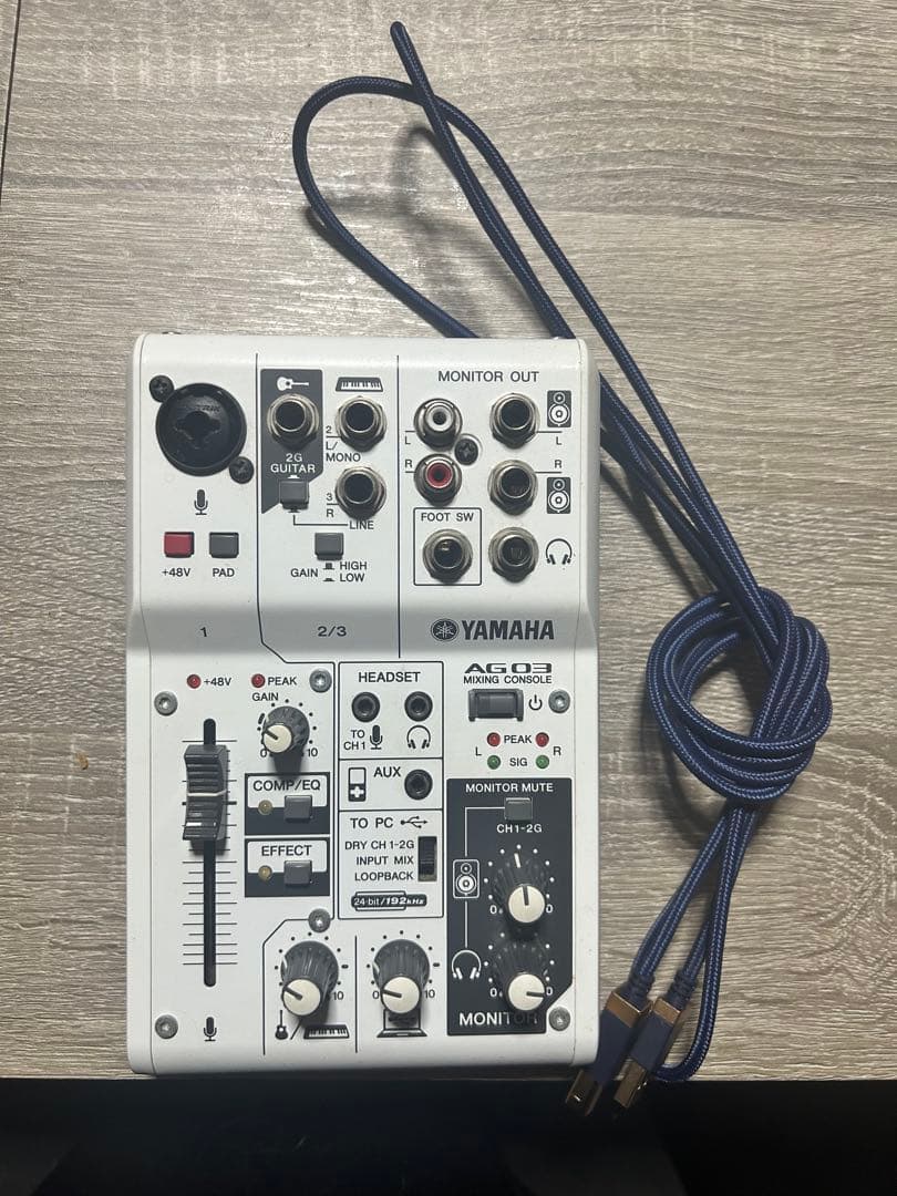 Yamaha AG03 オーディオインターフェイス