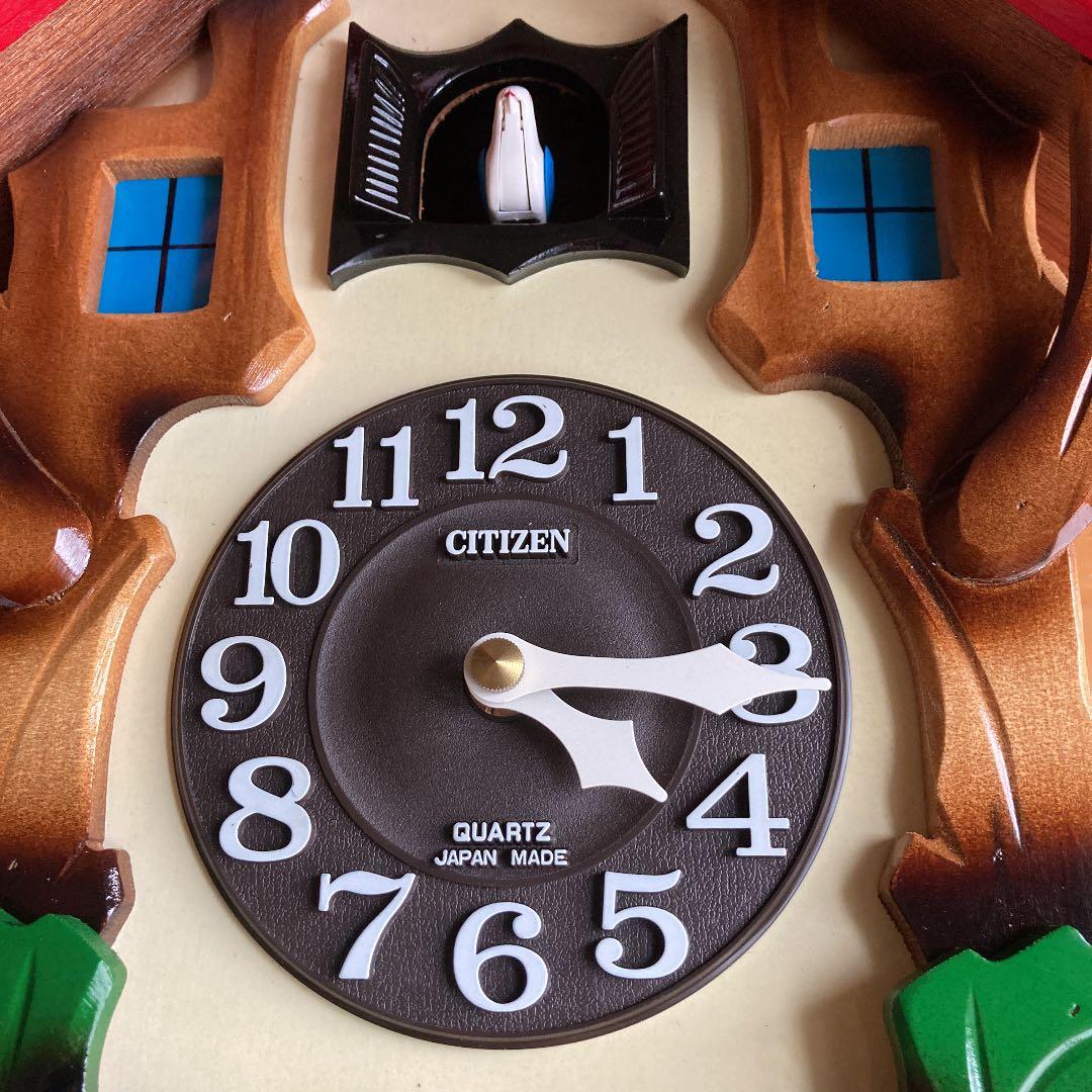 シチズン鳩時計　新品　稼働確認
