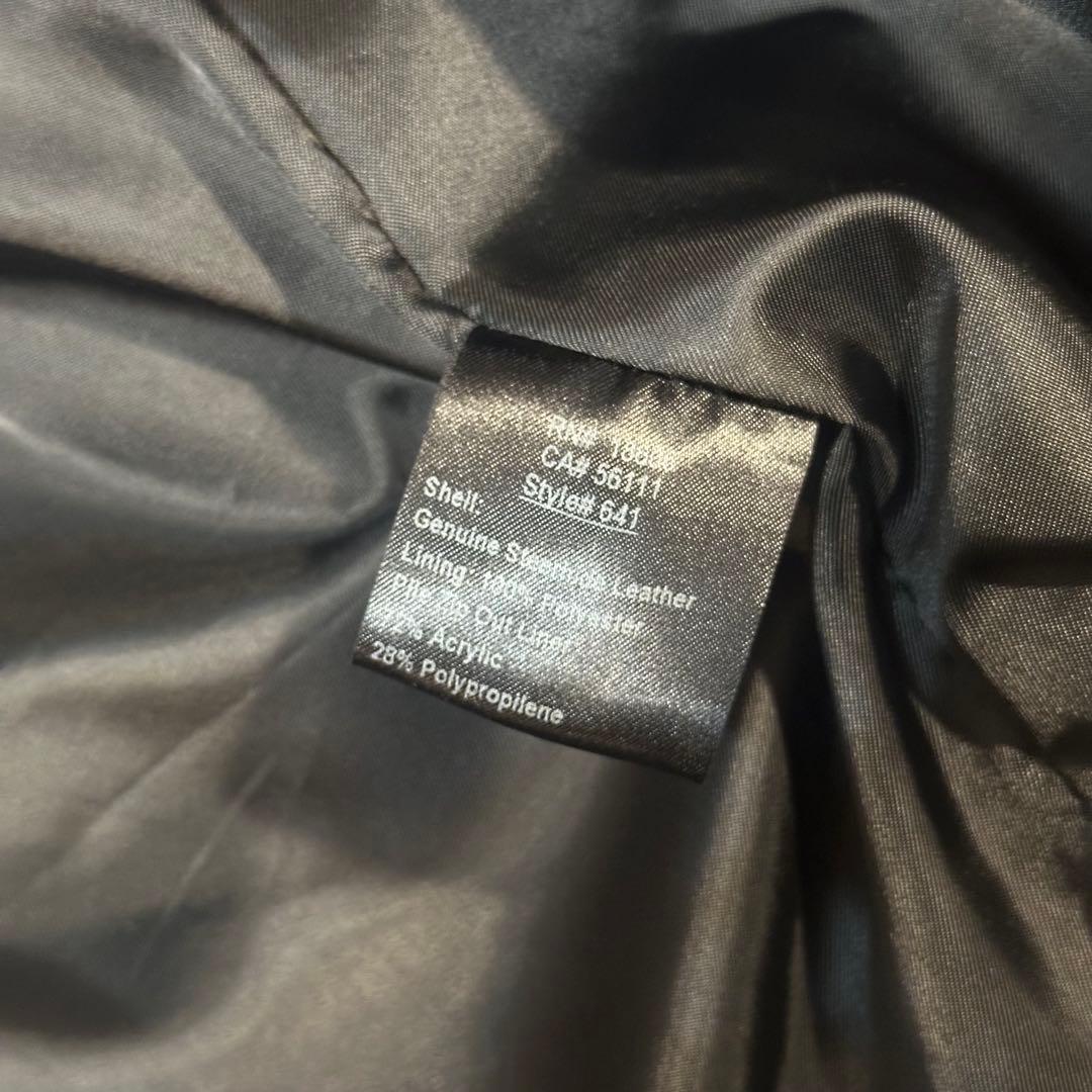 Schott 641 ショット　シングルライダースジャケット　ライナー付きレザー