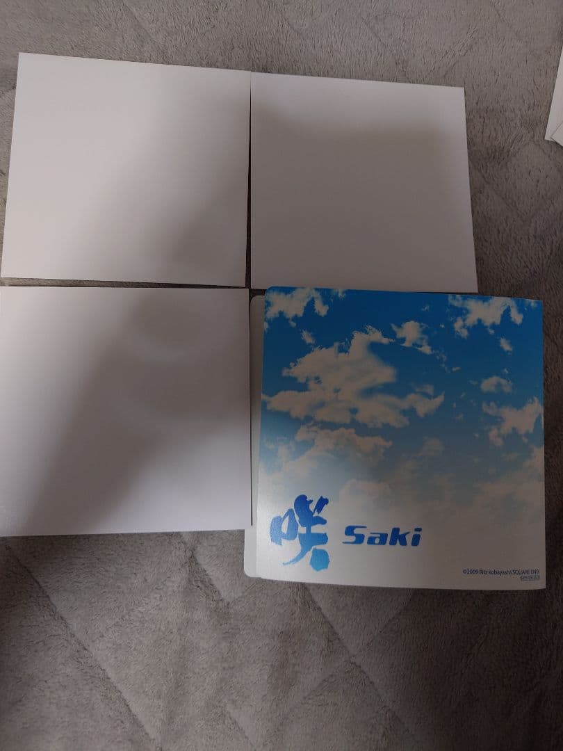 895.咲アニメイト限定イラストカード　19枚セット＆限定ファイルフォルダー付き