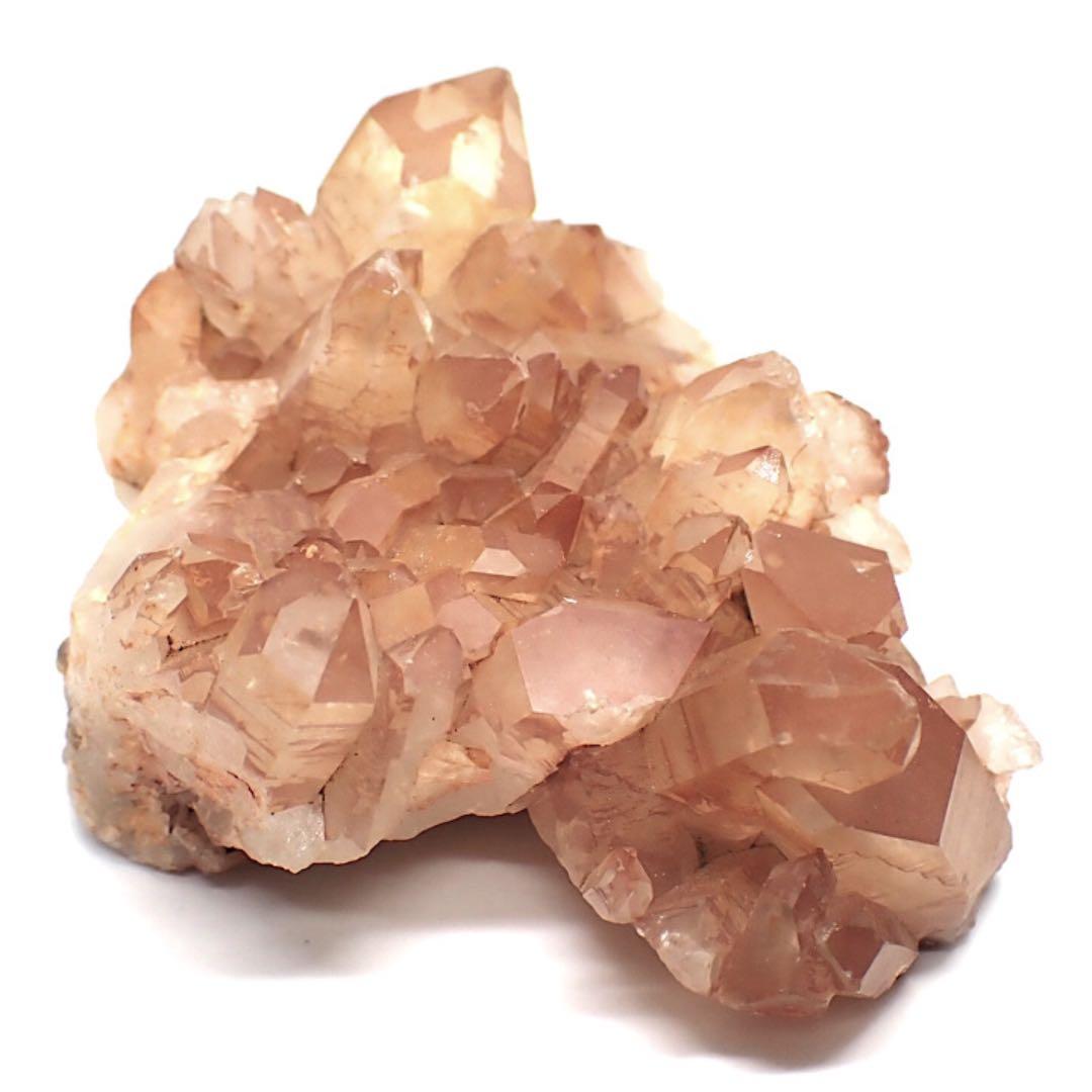 【ブラジル/ミナスジェライス産】タンジェリンクォーツクラスター