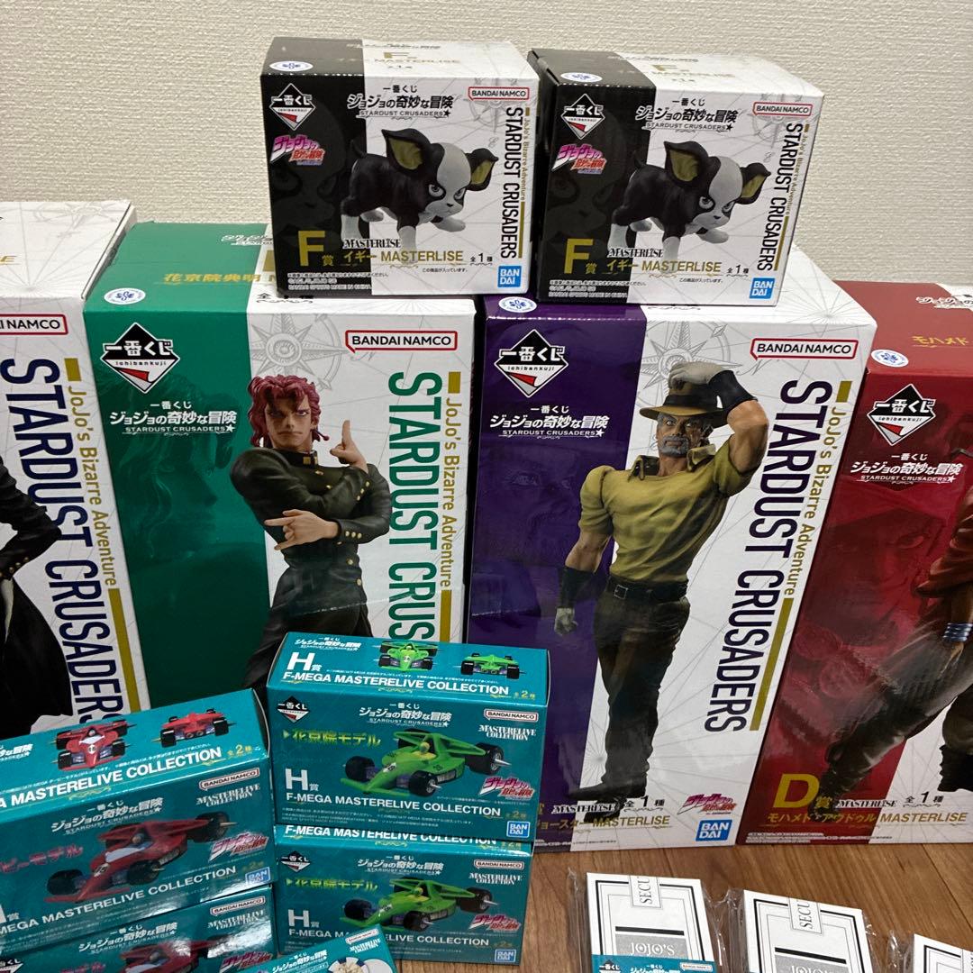 ジョジョ　一番くじ　3部　セミコンプ　フィギュア　コンプ　ラバーズ以外コンプ