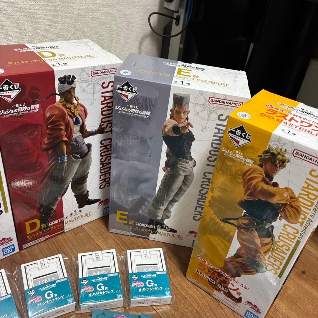 ジョジョ　一番くじ　3部　セミコンプ　フィギュア　コンプ　ラバーズ以外コンプ