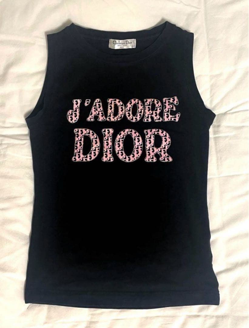 J'adore Dior タンクトップ 黒
