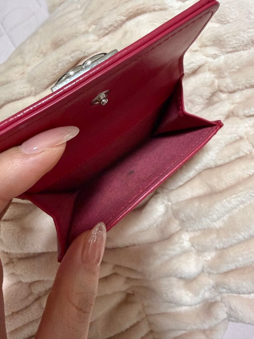 CHANEL ボーイシャネル　三つ折り財布